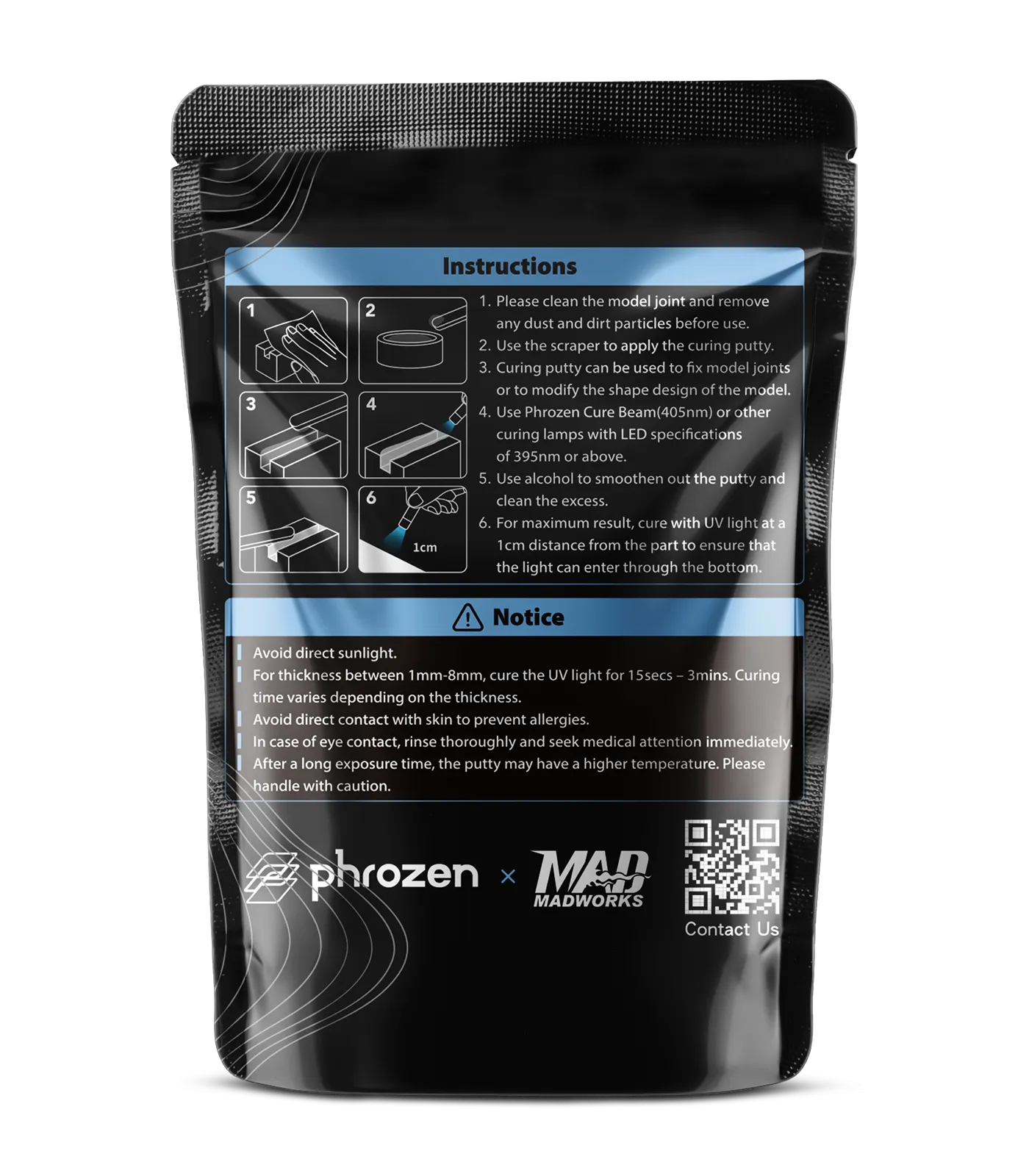 Светоотверждаемая паста Phrozen Light Curing Putty