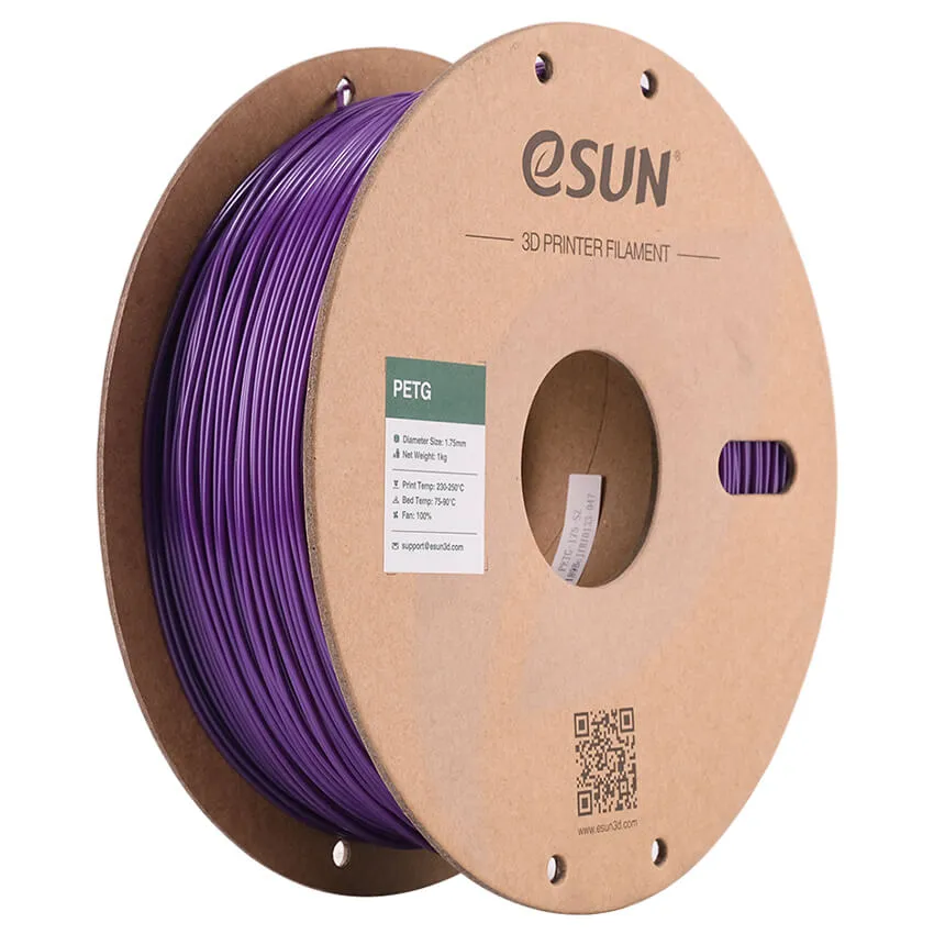 Катушка PETG-пластика ESUN 1.75 мм 1кг., пурпурная (PETG175SZ1/PETG175Z1P1)