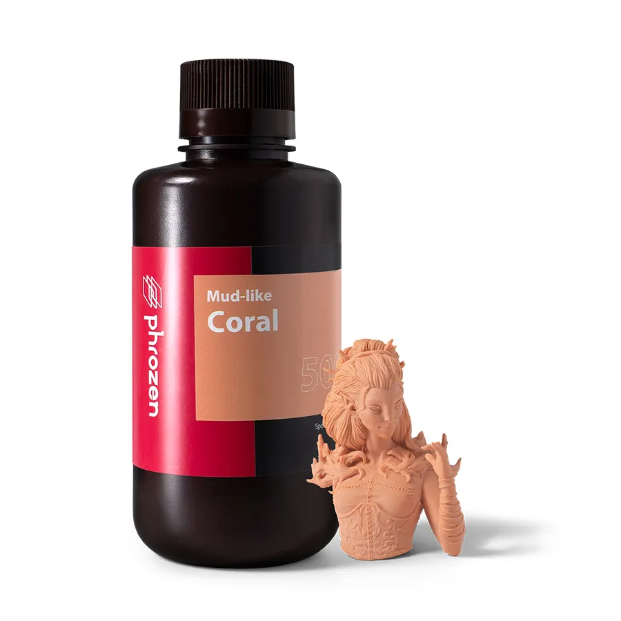 Фотополимер  Phrozen Mud-Like, коралловый (0,5 кг)