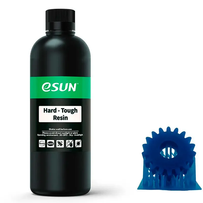 Фотополимер ESUN Hard-Tough Resin, синий, (1 кг)