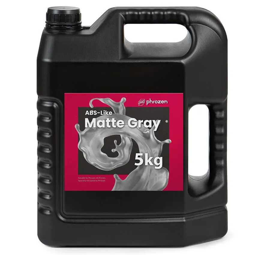 Фотополимер Phrozen ABS-like Matte Gray, серый (5 кг)