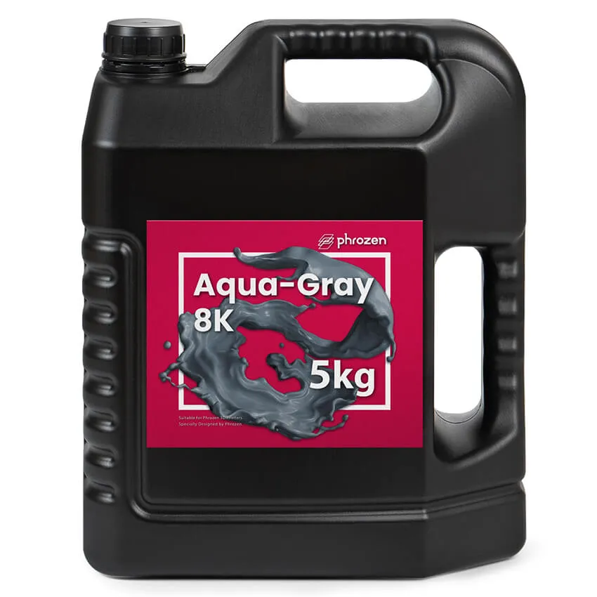 Фотополимер Phrozen Aqua Gray 8K, серый (5 кг)