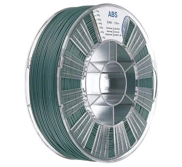 Катушка пластика REC ABS 1.75мм 0,75 кг, хаки