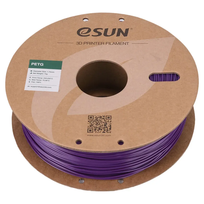 Катушка PETG-пластика ESUN 1.75 мм 1кг., пурпурная (PETG175SZ1/PETG175Z1P1)