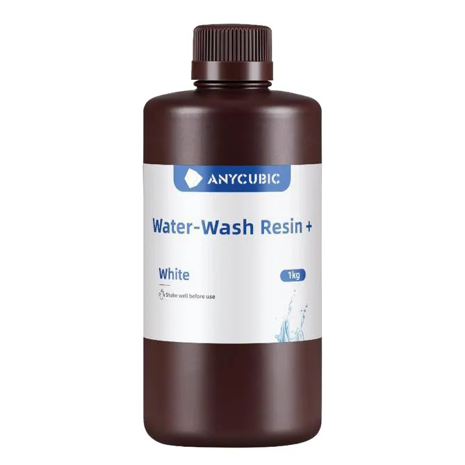 Фотополимер Anycubic Water-Wash Resin+, белый (1 кг)