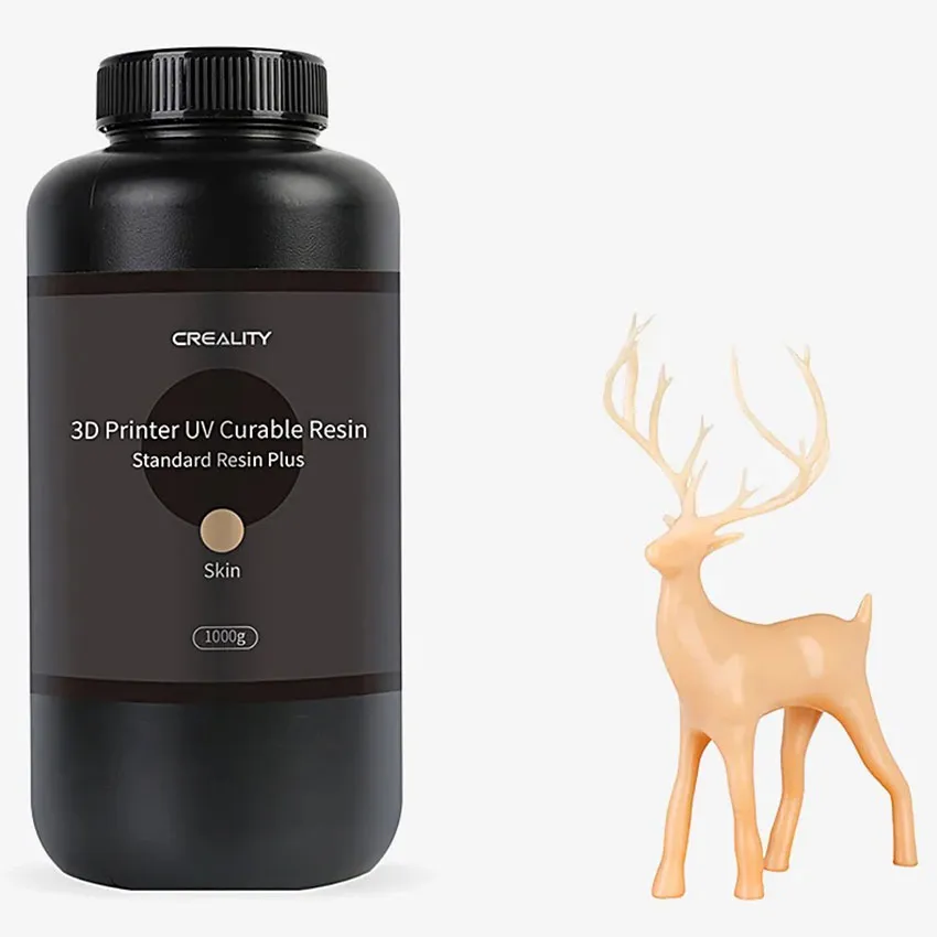 Фотополимерная смола Creality Standard Rigid LCD UV, натуральная (1 кг)