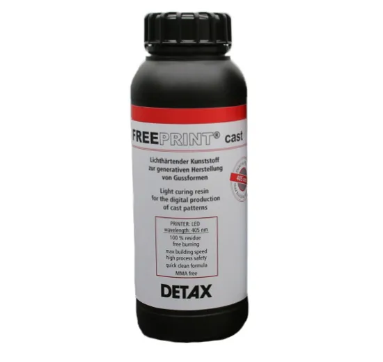 Фотополимер DETAX, Freeprint cast, красный (1 кг)