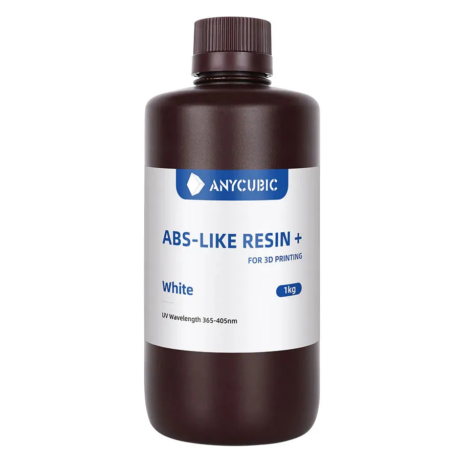 Фотополимерная смола Anycubic ABS-Like Resin+, белая (1 кг)