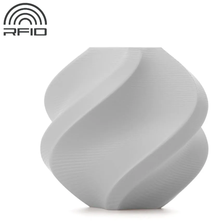 Катушка PLA Tough+ пластика Bambu lab 1.75 мм 1кг, серая