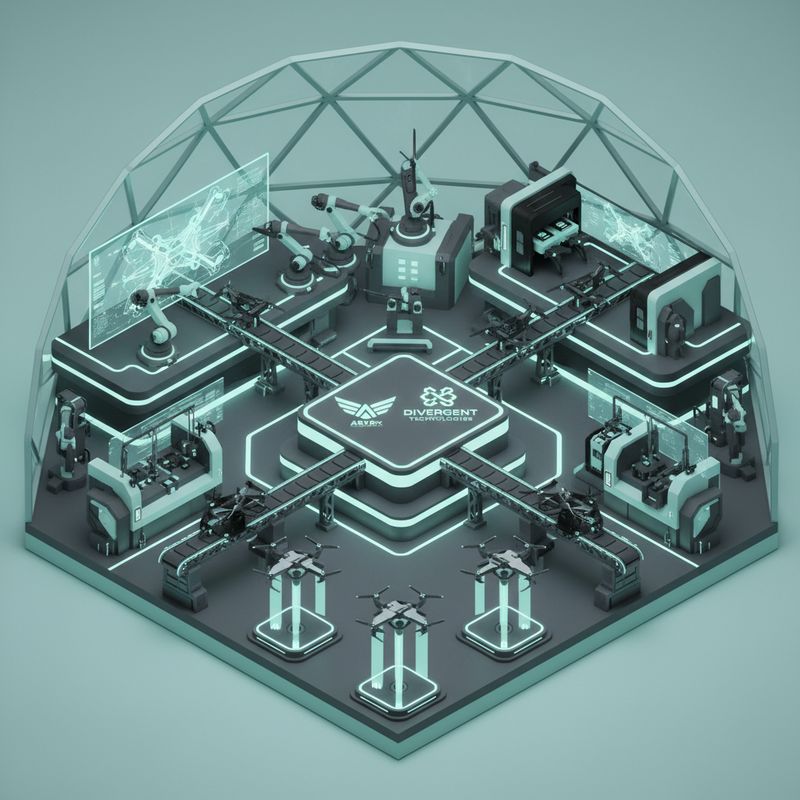 AEVEX Aerospace and Divergent Technologies Team Up to Speed Autonomous Drone Production