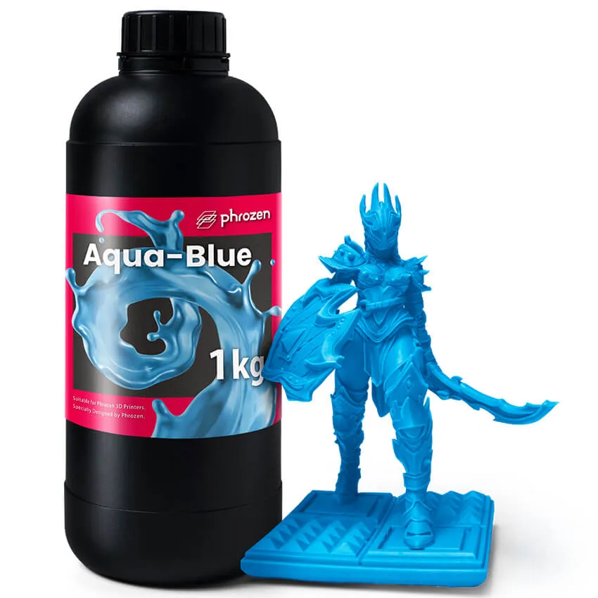 Фотополимер Phrozen Aqua Blue, голубой (1 кг)