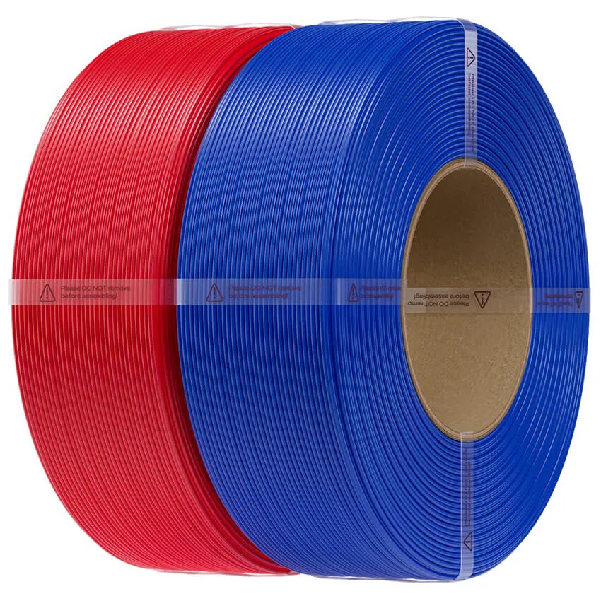 Катушка CR-PETG-пластика Creality 1.75 мм 2кг, красная+синяя (3301030136), без катушек