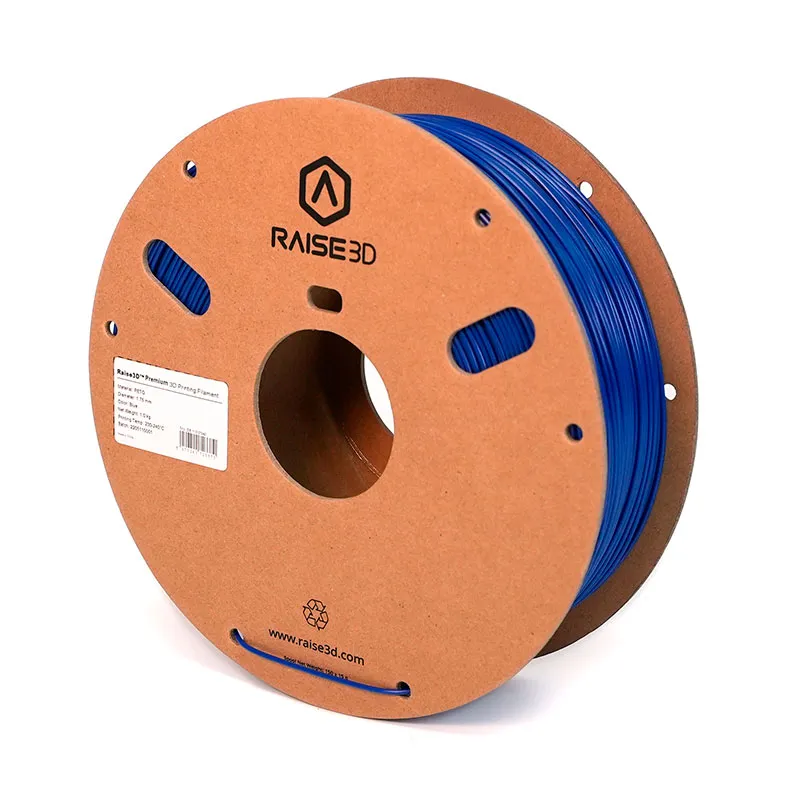 Катушка PETG-пластика Raise3D Premium, 1.75 мм, 1кг, синяя