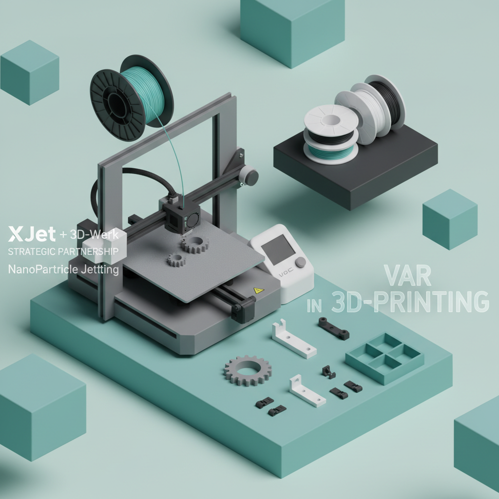 XJet и 3D-Werk: Стратегическое партнерство для внедрения NPJ-технологии в Германии