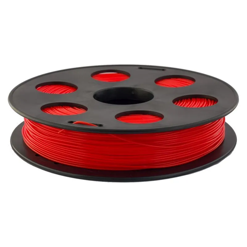 Катушка пластика BFlex Bestfilament, 1,75 мм, 0,5 кг, красная