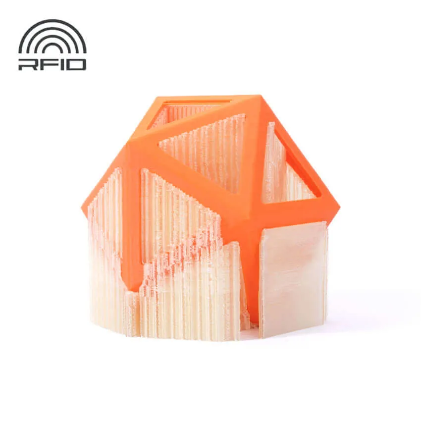 Катушка PVA пластика Bambu lab 1.75 мм 0.5 кг, прозрачная