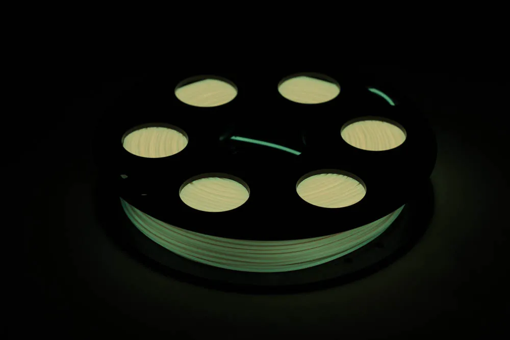 Катушка PLA-пластика Bestfilament, 1,75 мм, 0,5 кг, светящаяся в темноте, лимонная