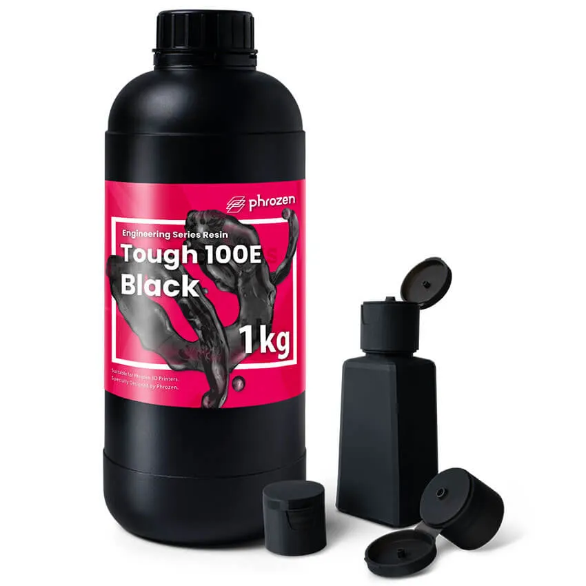 Фотополимерная смола Phrozen Engineering Tough 100E, черная (1 кг)