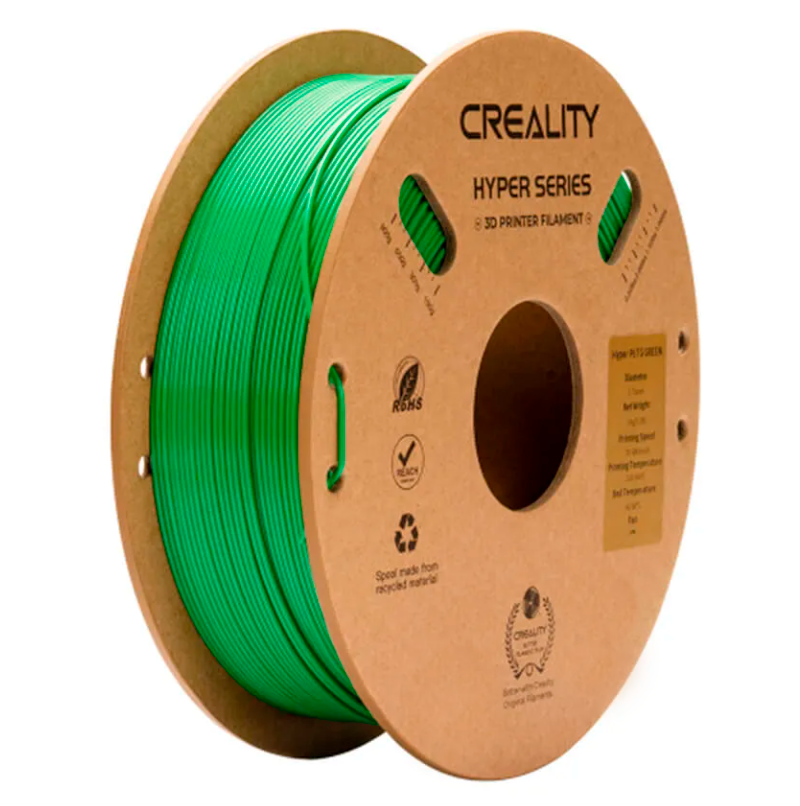 Катушка Hyper-PETG-пластика Creality 1.75 мм 1кг, зеленая