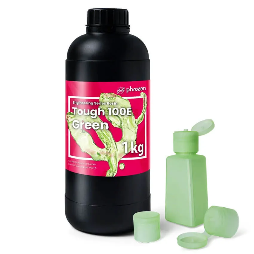 Фотополимерная смола Phrozen Engineering Tough 100E, зеленая (1 кг)