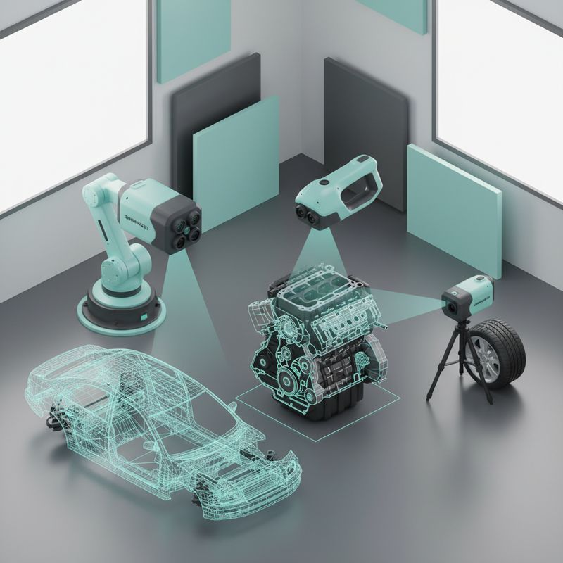 SHINING 3D Metrology представила три обновленных 3D-сканера для промышленного применения
