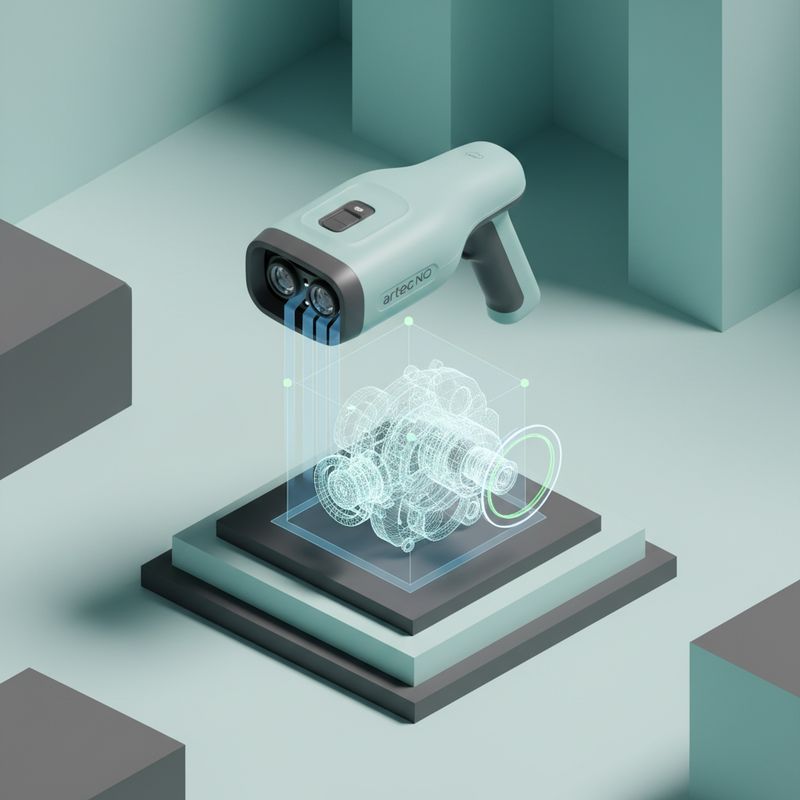 Artec Neo: первый в мире 3D-сканер, управляемый допусками | Запуск Artec 3D
