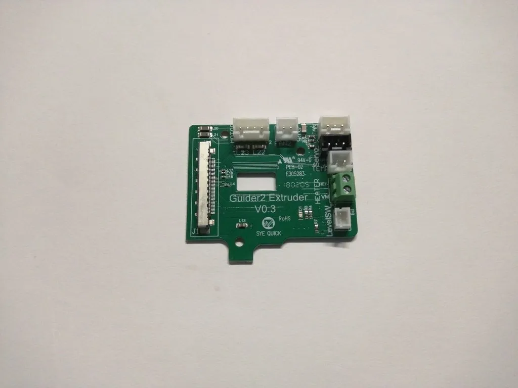 Плата экструдера для 3D принтера Flashforge Guider II (030182010)